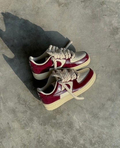 Nike AF1 Low Roman Empire Dark Beetroot X Rope