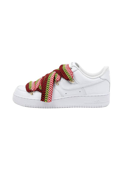 Custom Lanvin Multicolor 1 - AF1 Blanc