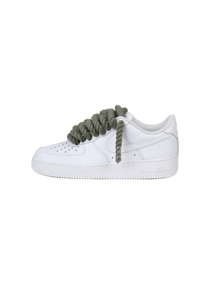 Custom Rope Khaki - AF1 White