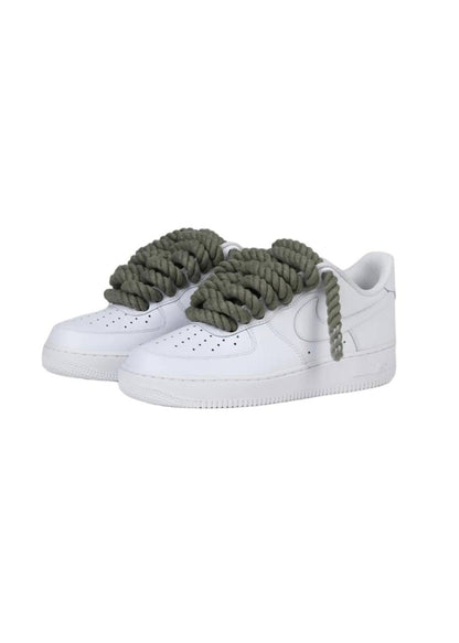 Custom Rope Khaki - AF1 White