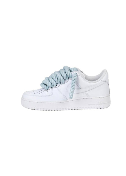 Custom Rope Vert Menthe  - AF1 Blanc