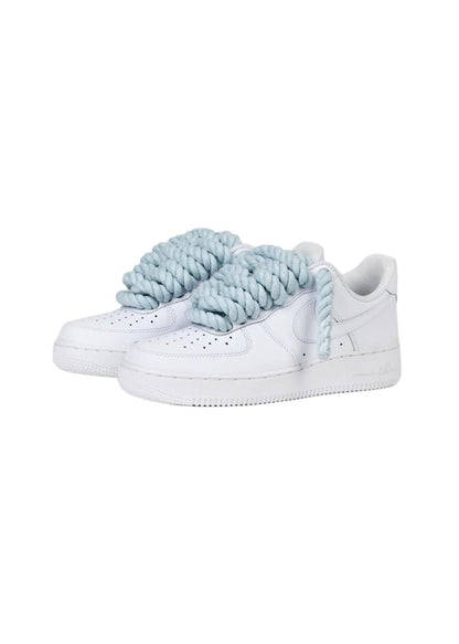 Custom Rope Vert Menthe  - AF1 Blanc